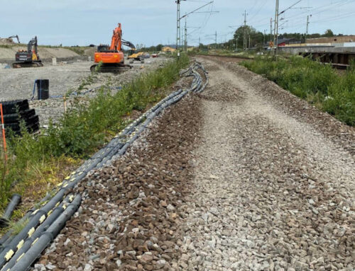 Delbara skyddsrör till Varbergstunneln