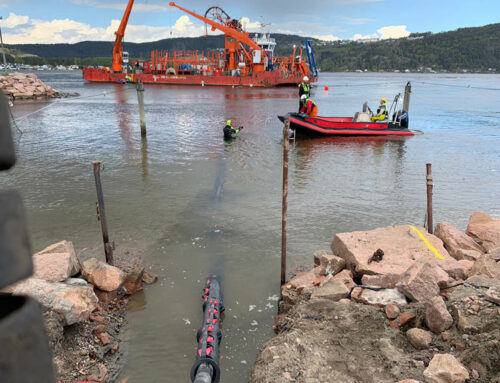 Sjökabelinstallation Drammensfjorden, Norge